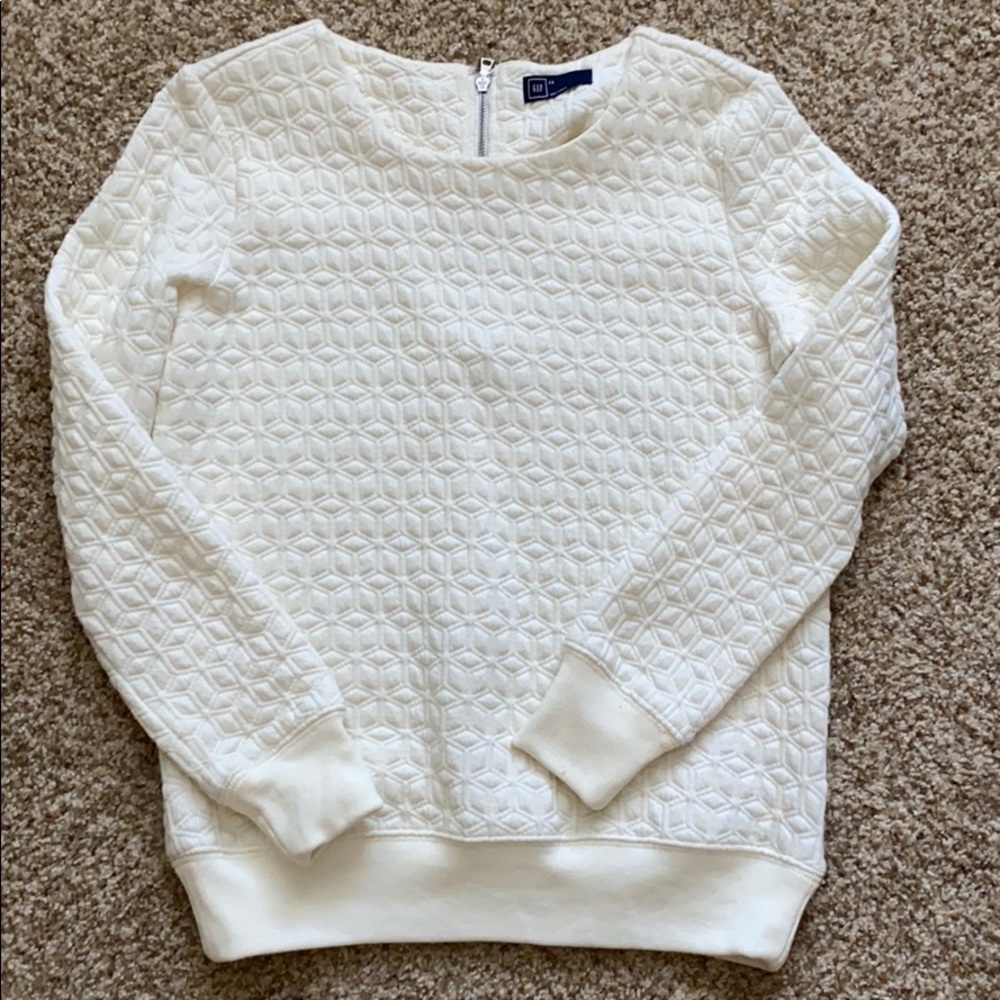EUC GAP Quilted Sweater - XS